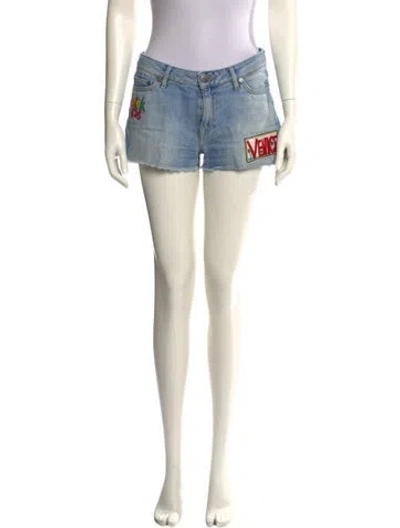 Pre-owned Mira Mikati Mini Shorts In Multi