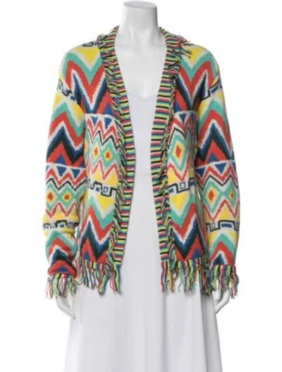Pre-owned Mira Mikati Printed Evening Jacket In Multi