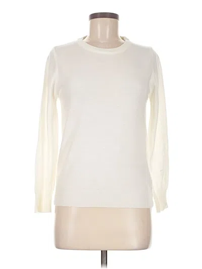 Pre-owned Mira Mikati Pullover Sweater In White