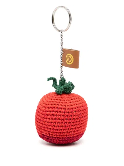 Mira Mikati Tomato Crochet Keyring