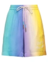 MIRA MIKATI MIRA MIKATI WOMAN SHORTS & BERMUDA SHORTS YELLOW SIZE 6 VISCOSE