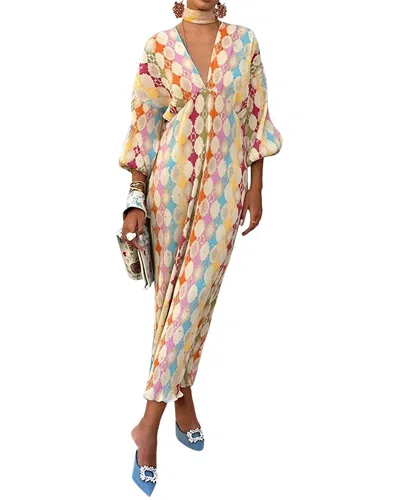 Mira Richi Enjoy Petra Midi Dress In Multi
