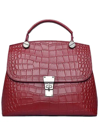 Mira Richi Leather Tote Bag In Multi