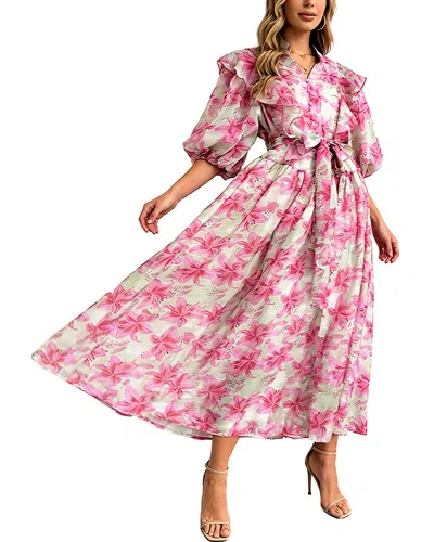 Mira Richi Maxi Dress In Pink