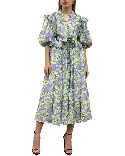 Mira Richi Maxi Dress In Green