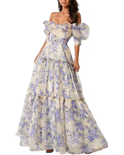 Mira Richi Maxi Dress In White