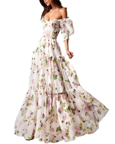 Mira Richi Maxi Dress In White