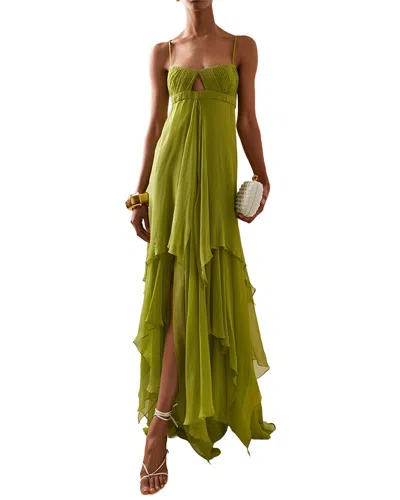 Mira Richi Maxi Dress In Green