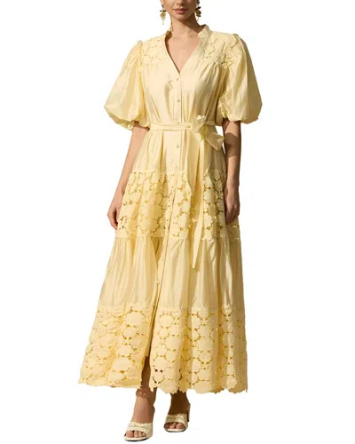 Mira Richi Maxi Dress In Yellow