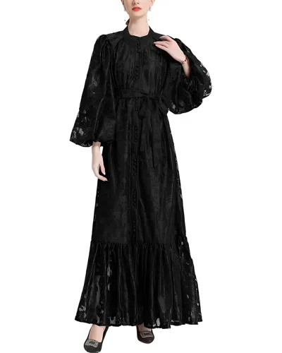 Mira Richi Maxi Dress In Black
