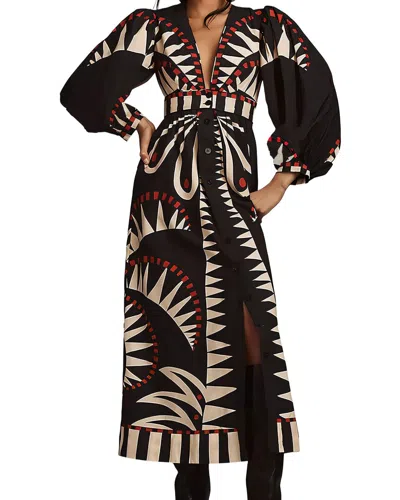 Mira Richi Maxi Dress In Black