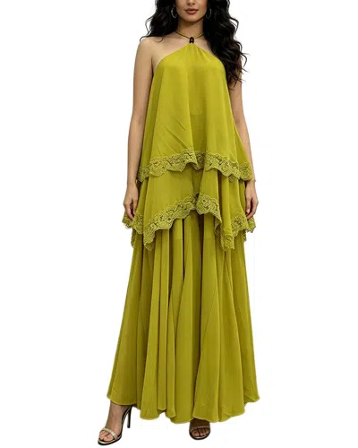 Mira Richi Maxi Dress In Green
