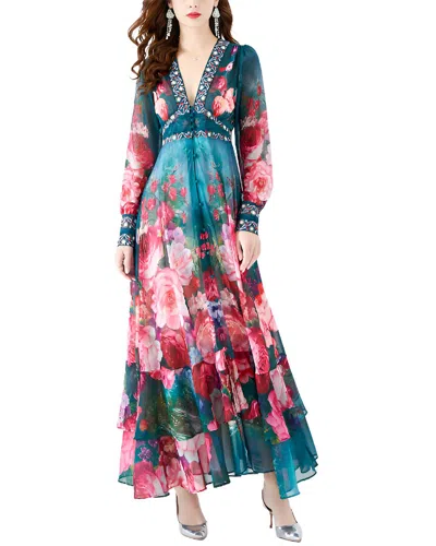 Mira Richi Maxi Dress In Multi