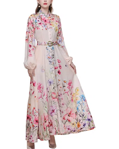 Mira Richi Maxi Dress In Multicolor