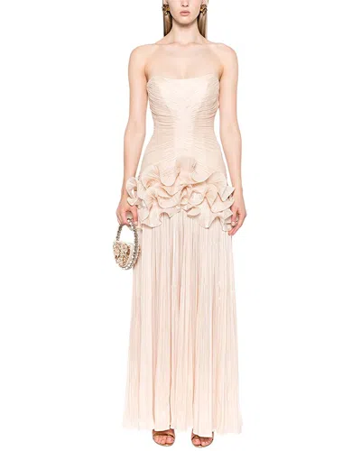 Mira Richi Maxi Dress In Neutral