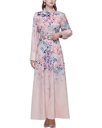 Mira Richi Maxi Dress In Pink