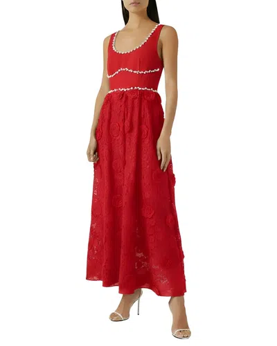 Mira Richi Maxi Dress In Red