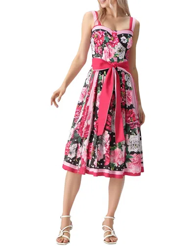 Mira Richi Midi Dress In Pink