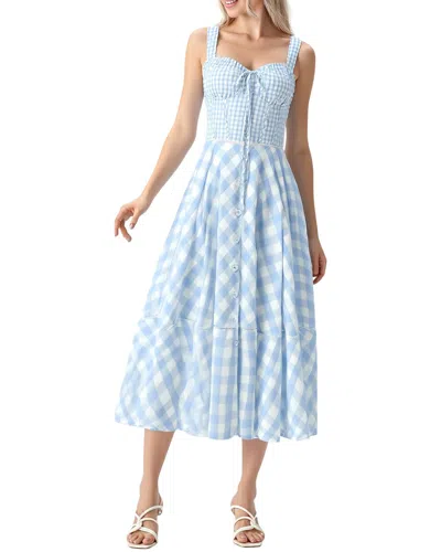 Mira Richi Midi Dress In Multi
