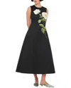 Mira Richi Midi Dress In Blue