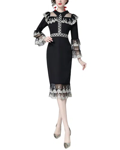 Mira Richi Midi Dress In Multi