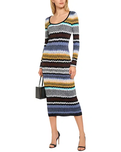 Mira Richi Midi Dress In Multi