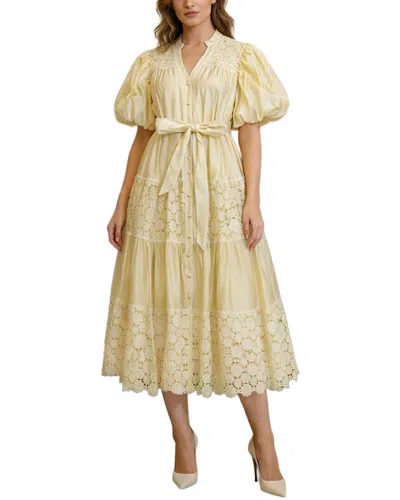 Mira Richi Midi Dress In Multi