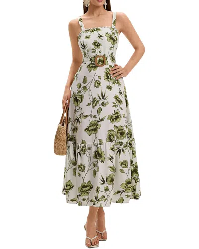 Mira Richi Midi Dress In Multi