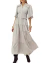 Mira Richi Midi Dress In Neutral
