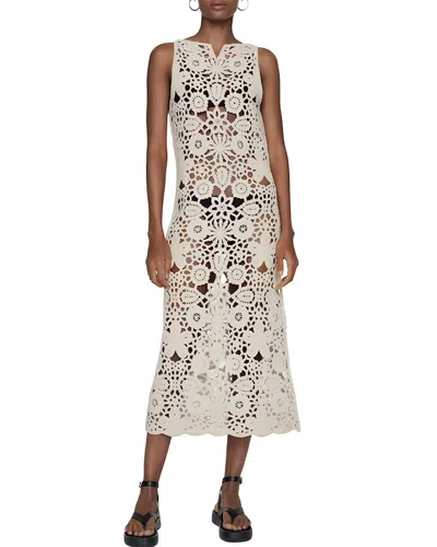 Mira Richi Midi Dress In Neutral