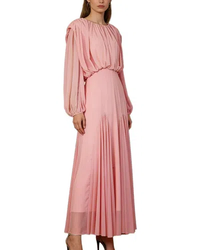 Mira Richi Midi Dress In Pink