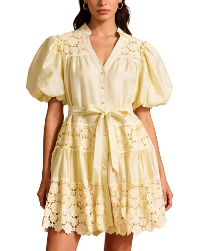 Mira Richi Midi Dress In Transparent