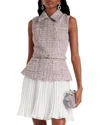 Mira Richi Mini Dress In Neutral