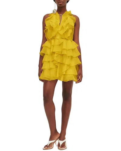 Mira Richi Mini Dress In Yellow