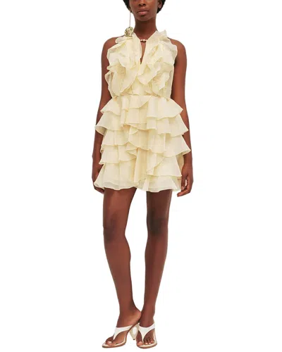 Mira Richi Mini Dress In Yellow