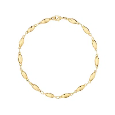 Mirabelle Jewellery Women's Pepin Chain Bracelet Gold Plated