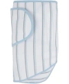 Miracle Baby Boys And Girls Blanket In Blue With Gray Stripes