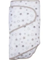 Miracle Baby Boys And Girls Blanket In Grey Stars