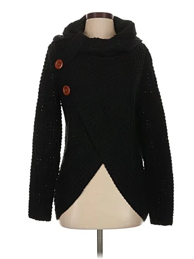 Pre-owned Miracle Cardigan Sweater In Black