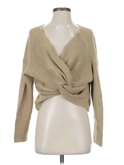 Pre-owned Miracle Cardigan Sweater In Brown