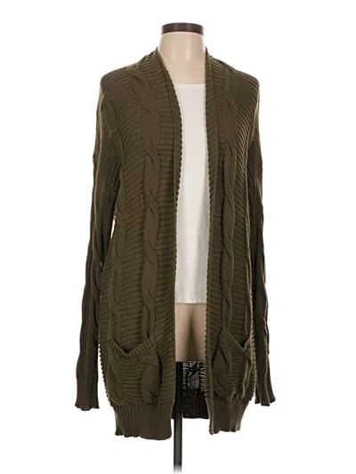 Pre-owned Miracle Cardigan Sweater In Green