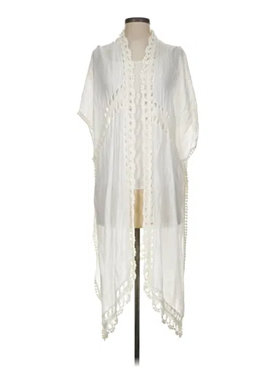 Pre-owned Miracle Kimono In Ivory