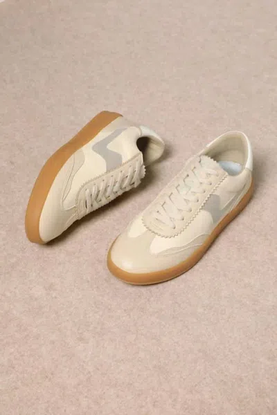 Miracle Miles Women's Destiny Lace Up Sneakers In Beige