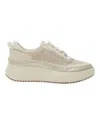Miracle Miles Women's Dolea Sneaker In Light Gold In Neutral