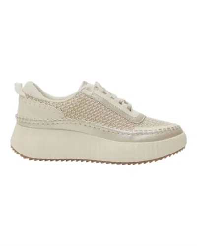 Miracle Miles Women's Dolea Sneaker In Light Gold In Neutral