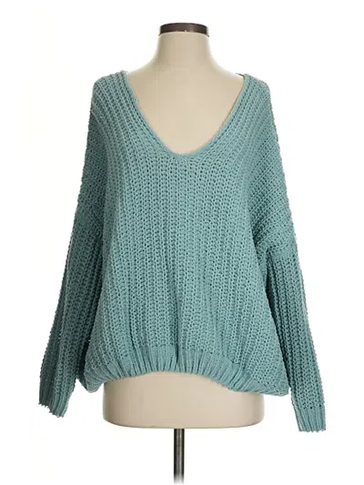 Pre-owned Miracle Pullover Sweater In Blue