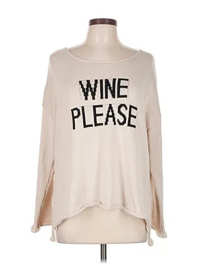 Pre-owned Miracle Pullover Sweater In Brown