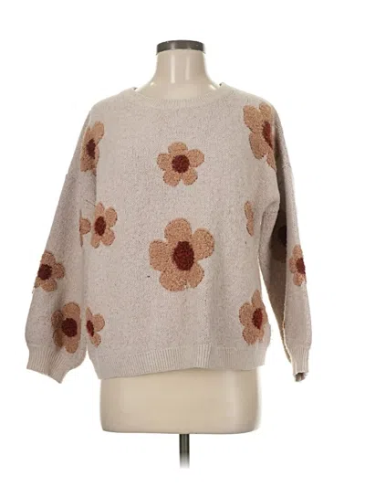 Pre-owned Miracle Pullover Sweater In Brown