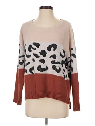 Pre-owned Miracle Pullover Sweater In Brown