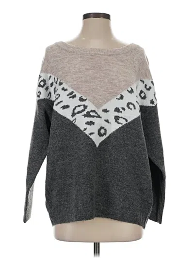 Pre-owned Miracle Pullover Sweater In Gray